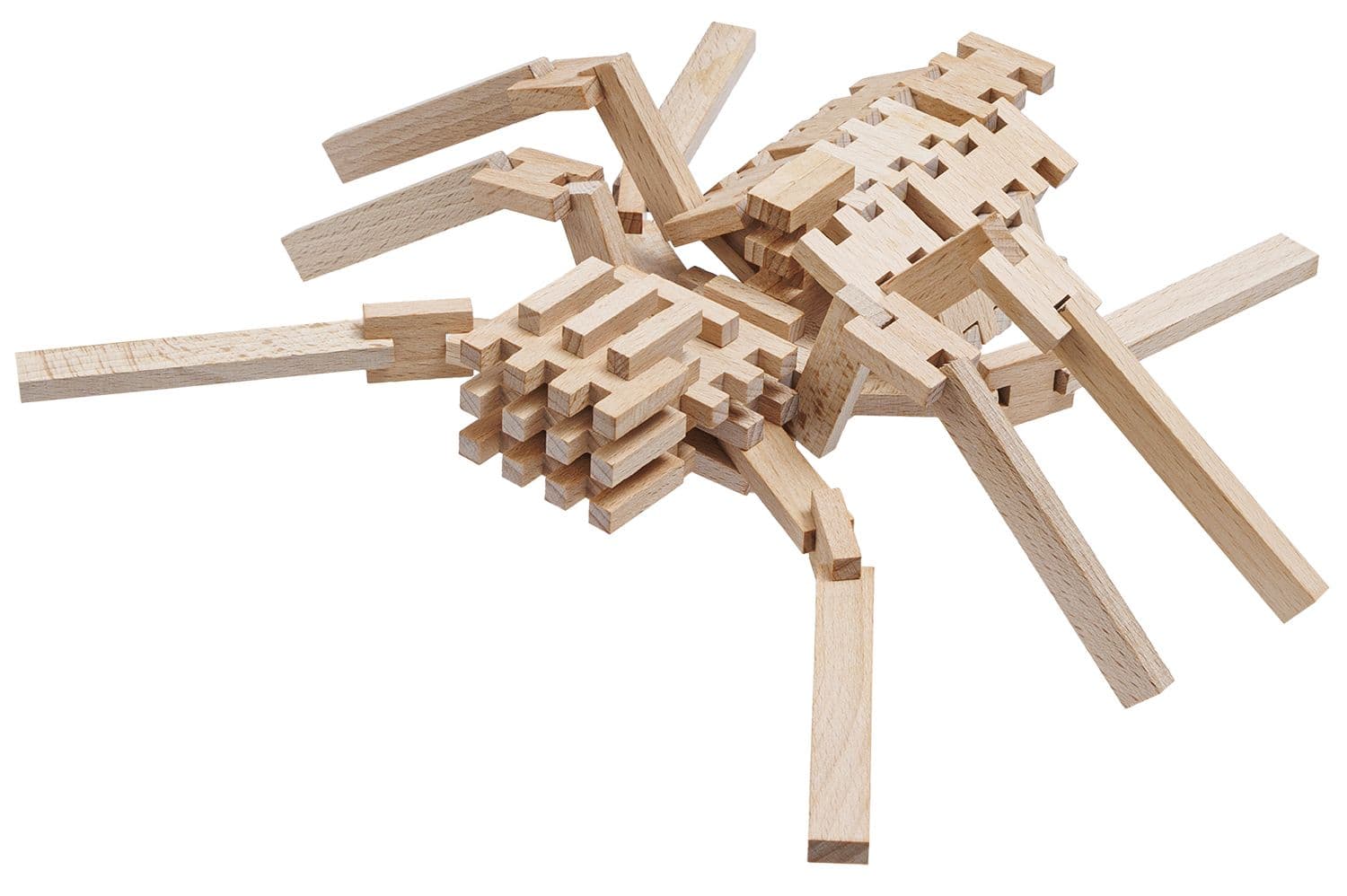 Spinne aus Comblo Bausteinen.